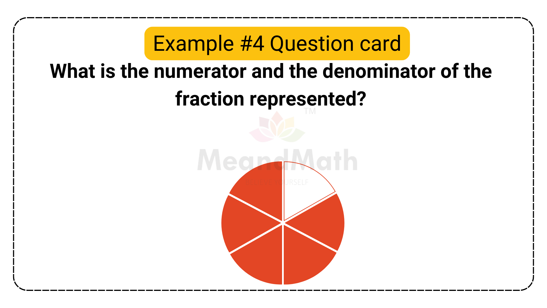 Fraction-five-sixth Example 4