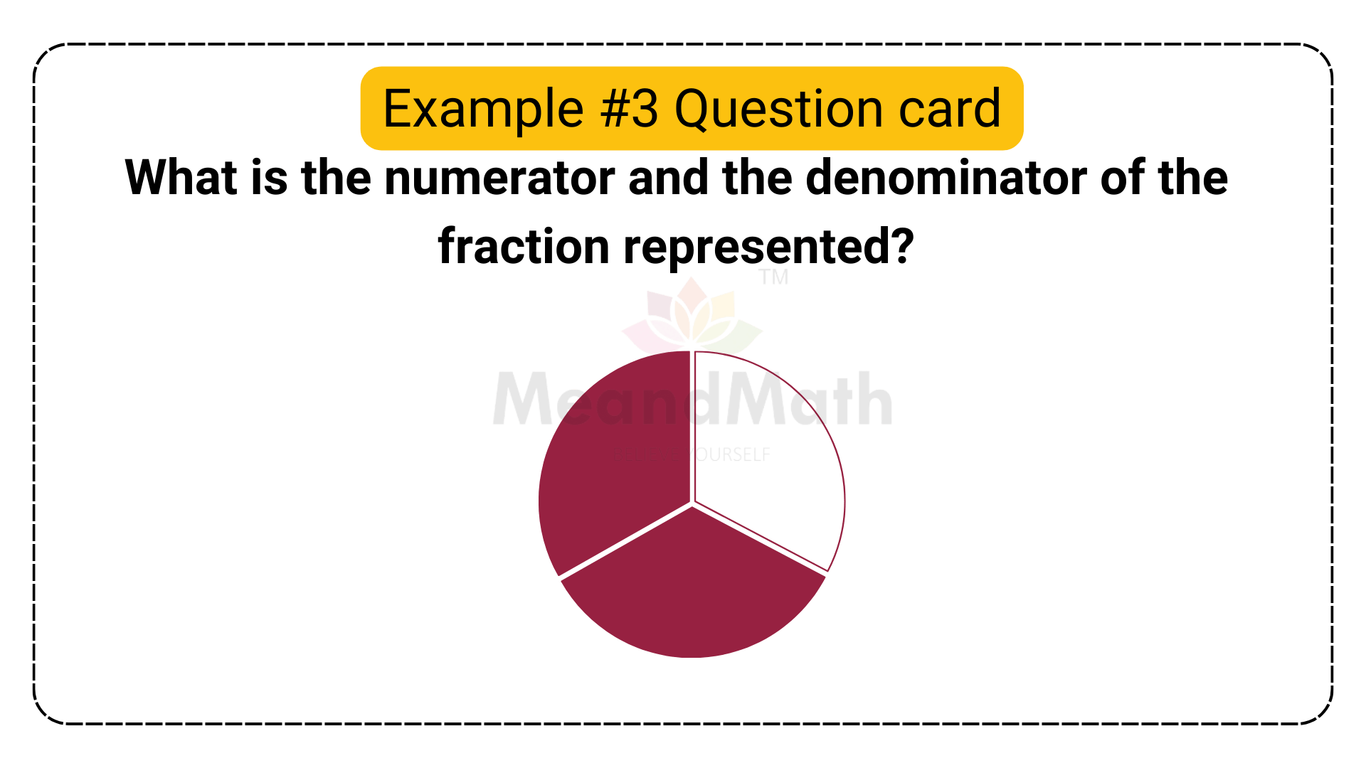 Fraction-two-thirds Example 3