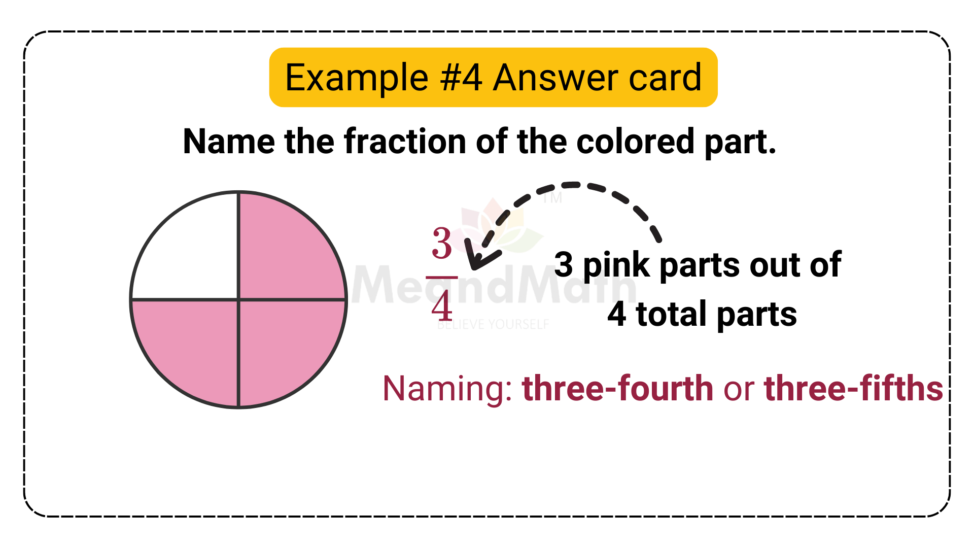 three-quarters fraction ExA4